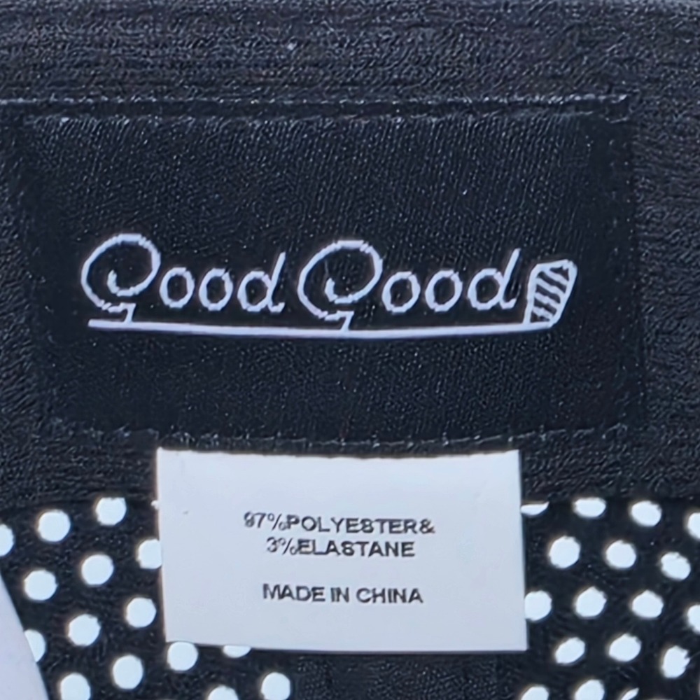 Good Good Golf High Gloss Life Trucker Hat Black Snapback GG143 NWT - Picture 3 of 4